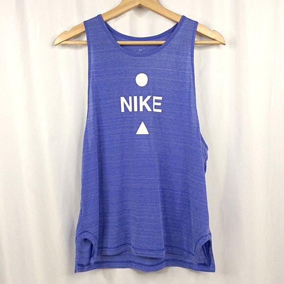 Nike Dri-Fit Icon Clash Tank Top Womens Size Medium Lightweight Racerback Breezy - Picture 3 of 9